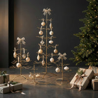 Ornament Trees: Gold / 36"