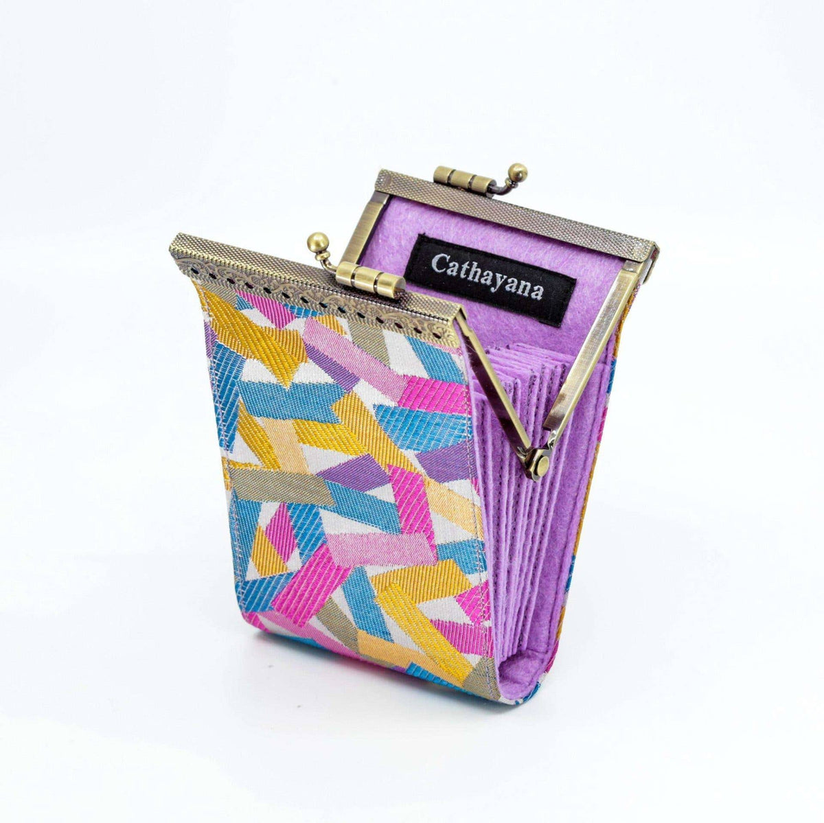 Cathayana Confetti Brocade RFID Card Holder