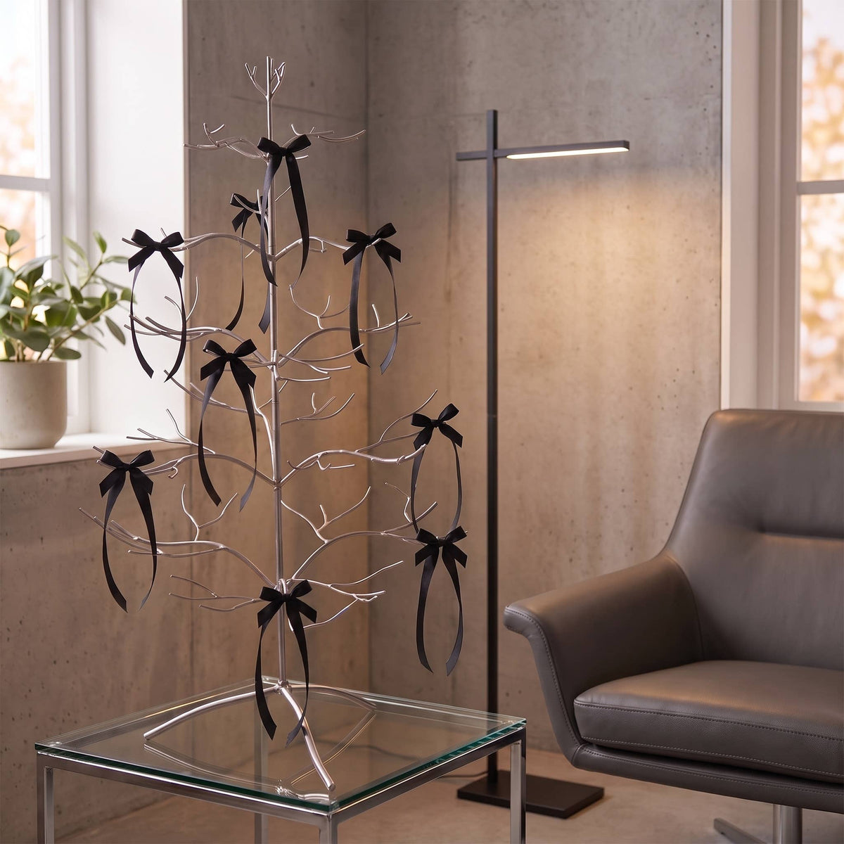 Ornament Trees: Gold / 36"
