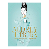 Audrey Hepburn Megan Hess Book Coffee Table