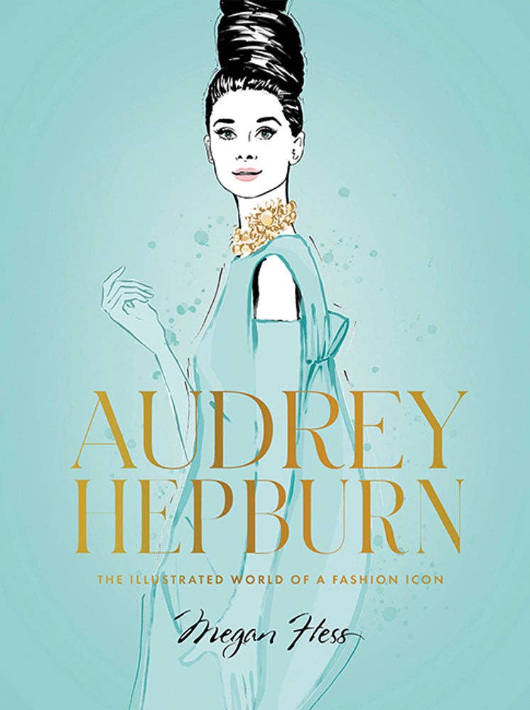 Audrey Hepburn Megan Hess Book Coffee Table
