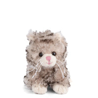 Bukowski plush kitty, Little Maciek stuffed animal, gray plush cat toy, small stuffed cat, 6 inch plush kitten, cuddly kitty toy, bedtime stuffed animal cat, soft plush cat gift, snuggle kitten for kids, Bukowski gray cat plush

