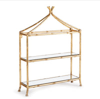 Napa Home & Garden Daphne Curio | Two Shelf