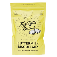 Homemade buttermilk biscuits made with Callie’s Hot Little Biscuit Mix