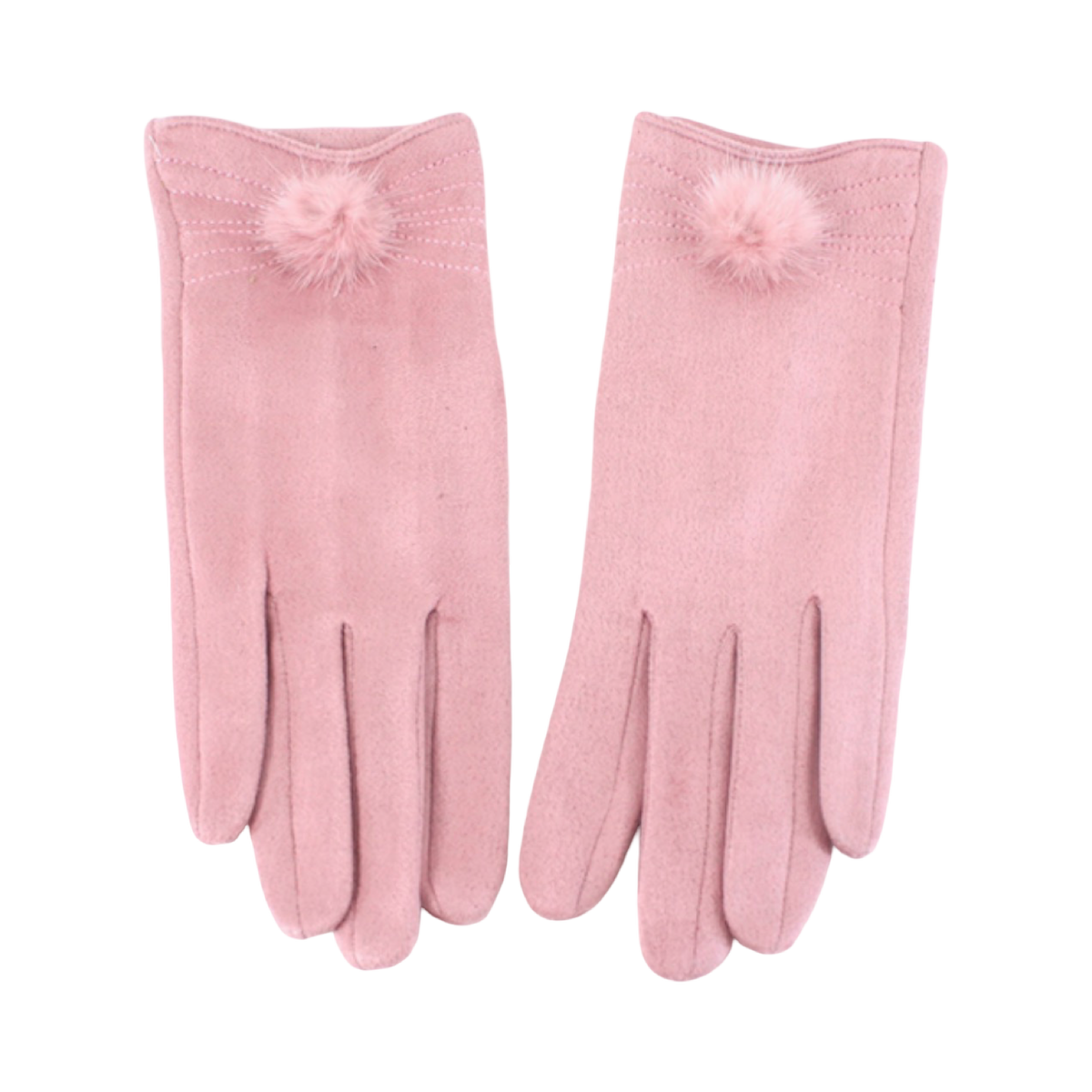 Helena Pink Fashion Gloves