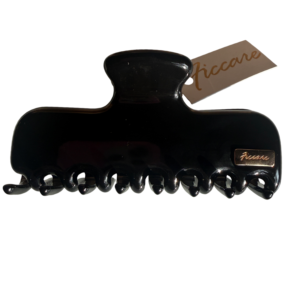 Ficcare Jelly Jaw Claw Clip | Black