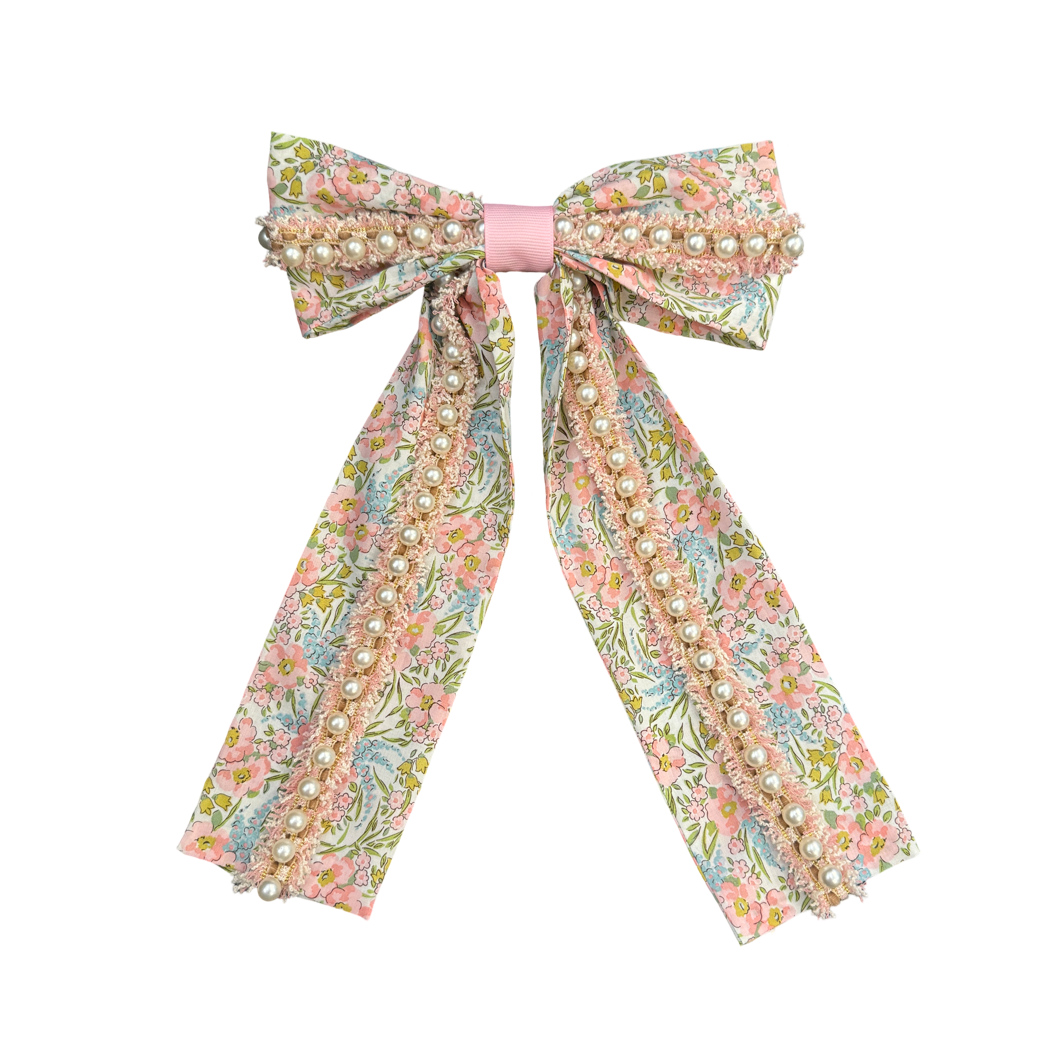 Swirling Petal Large Hair Bow