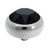 QUDO Sesto Crystal Jewelry Topper – Silver