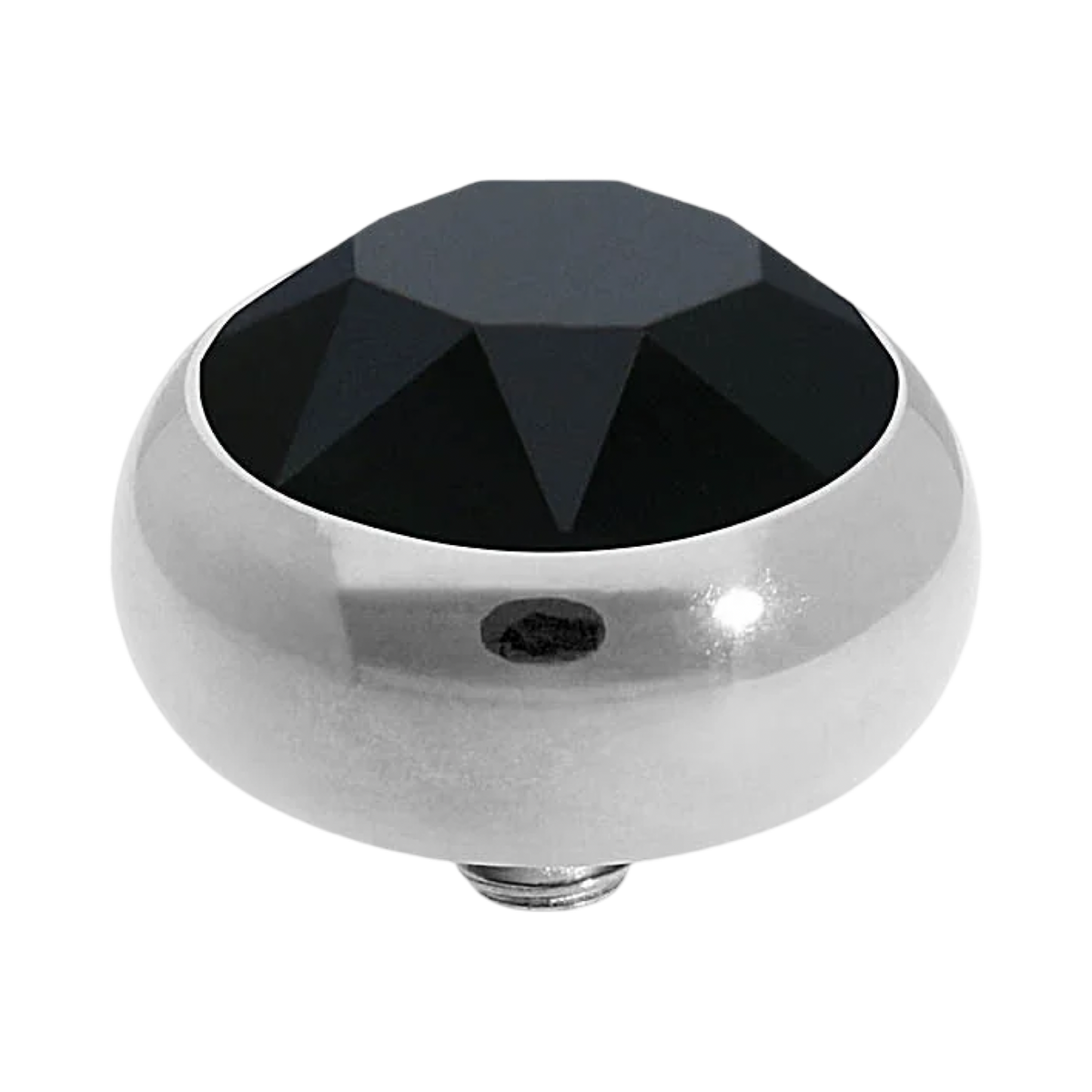 QUDO Sesto Crystal Jewelry Topper – Silver