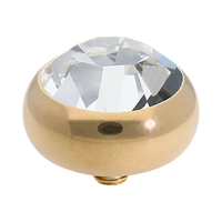 QUDO Sesto Crystal Jewelry Topper | Gold