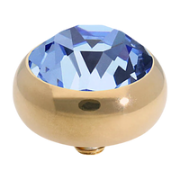 QUDO Sesto Crystal Jewelry Topper | Gold