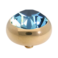 QUDO Sesto Crystal Jewelry Topper | Gold
