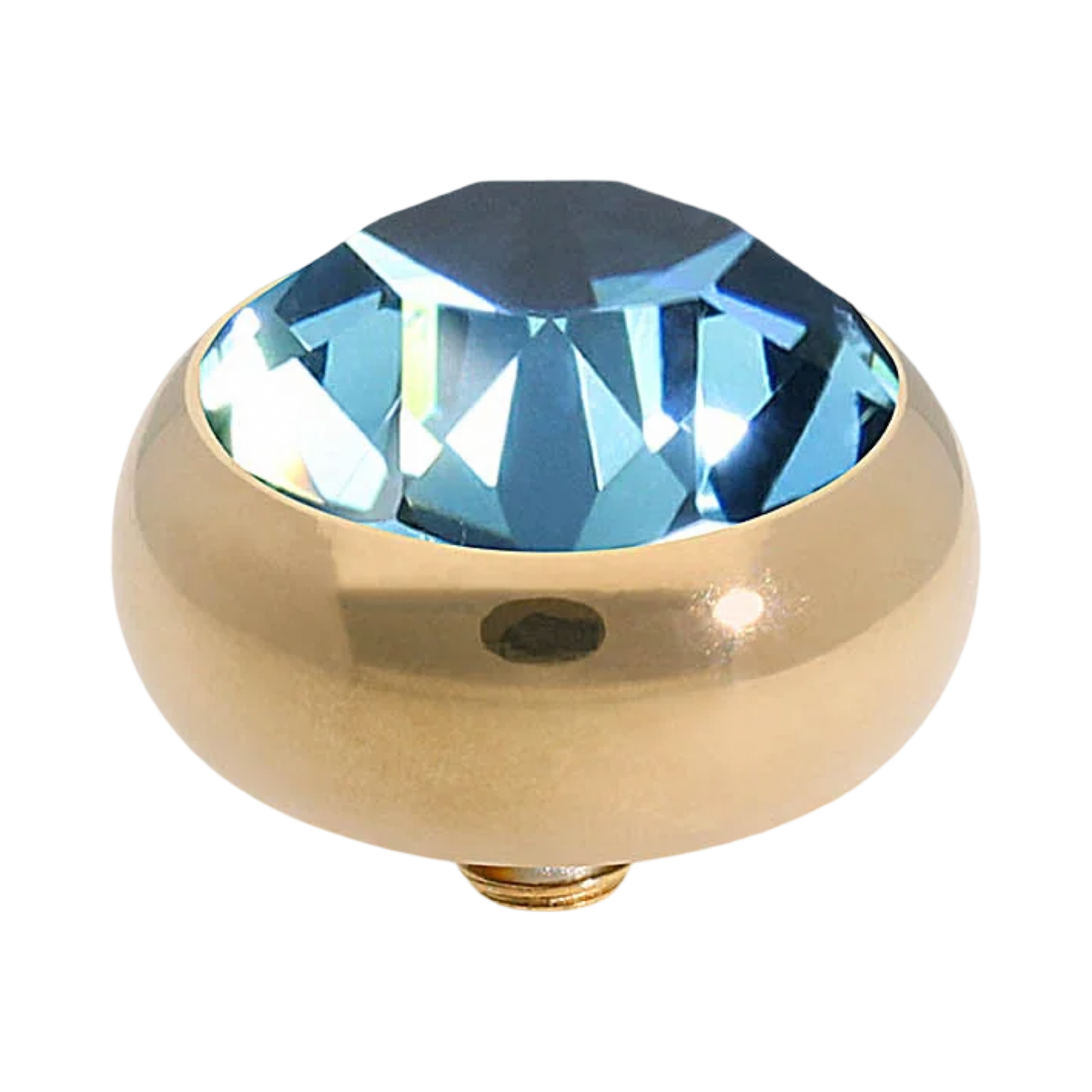QUDO Sesto Crystal Jewelry Topper | Gold