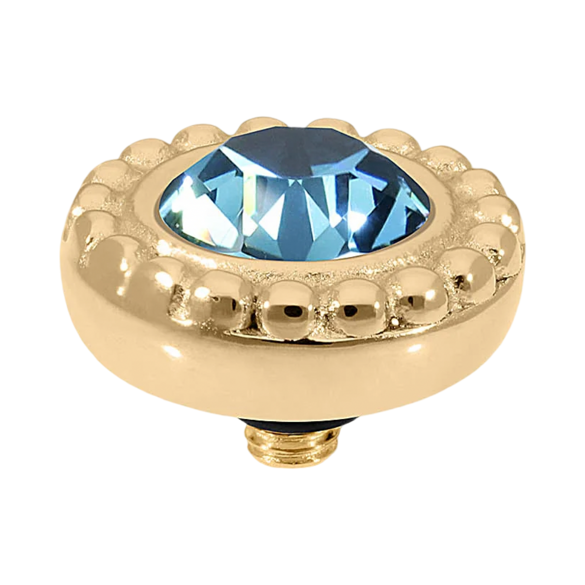 QUDO Ghiare Crystal Jewelry Topper – Gold