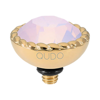 QUDO Bocconi Crystal Jewelry Topper – Gold