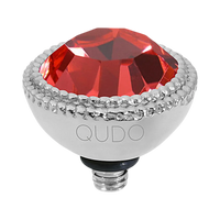 QUDO Fabero Crystal Jewelry Topper – Silver