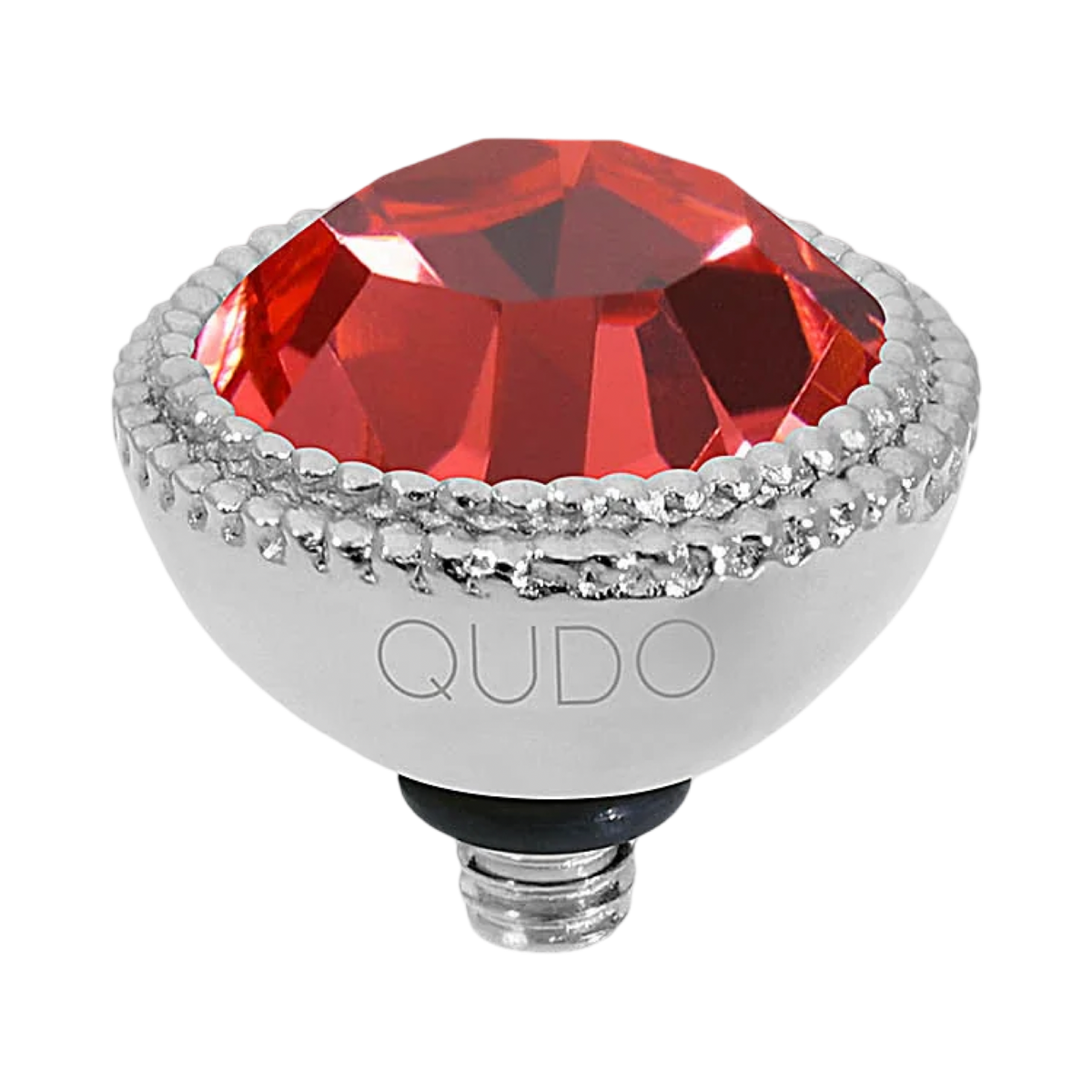 QUDO Fabero Crystal Jewelry Topper – Silver
