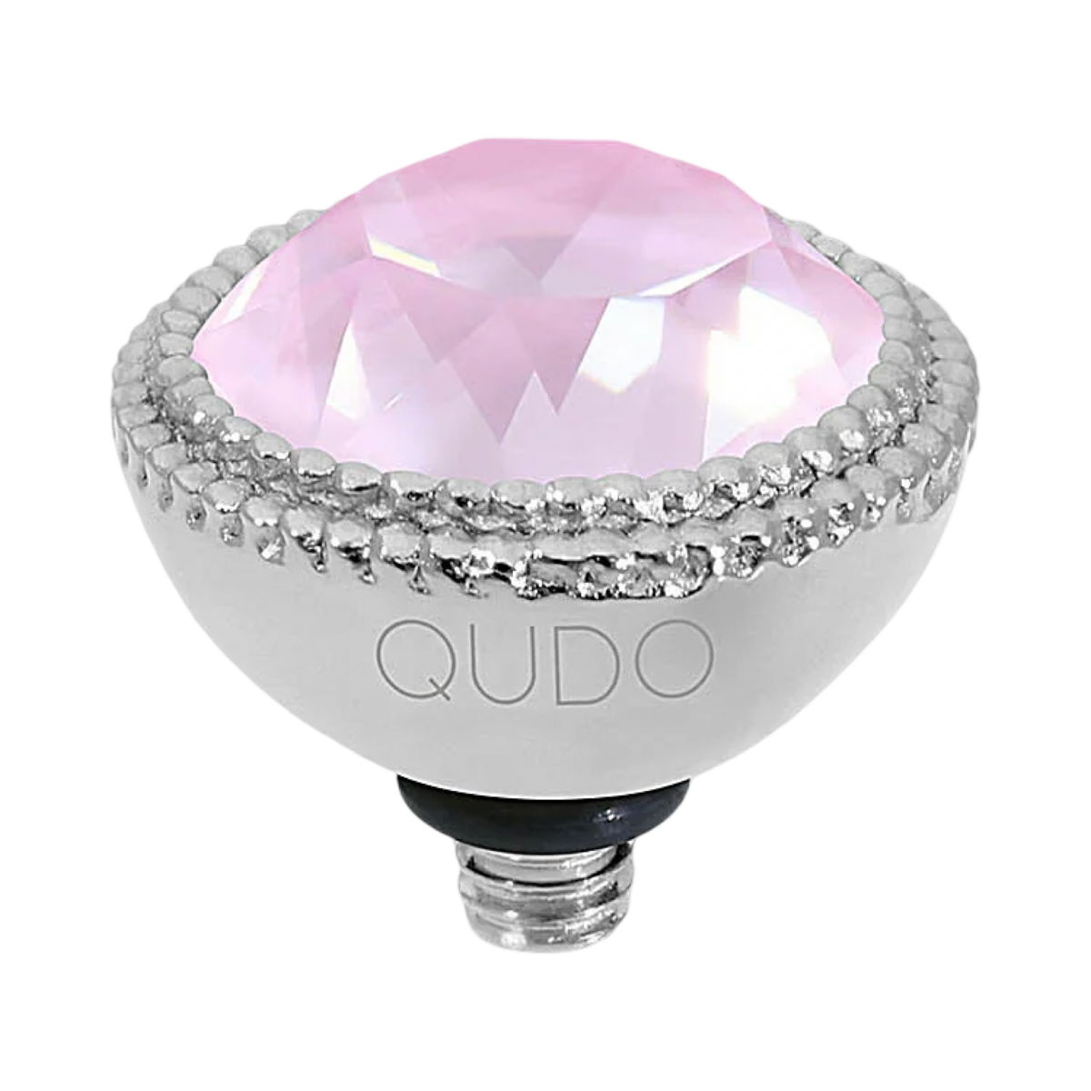 QUDO Fabero Crystal Jewelry Topper – Silver