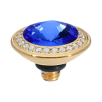 QUDO Tondo Deluxe Interchangeable Jewelry Topper | Gold