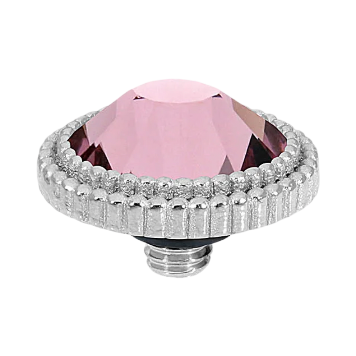 QUDO Fabero Crystal Jewelry Topper – Silver