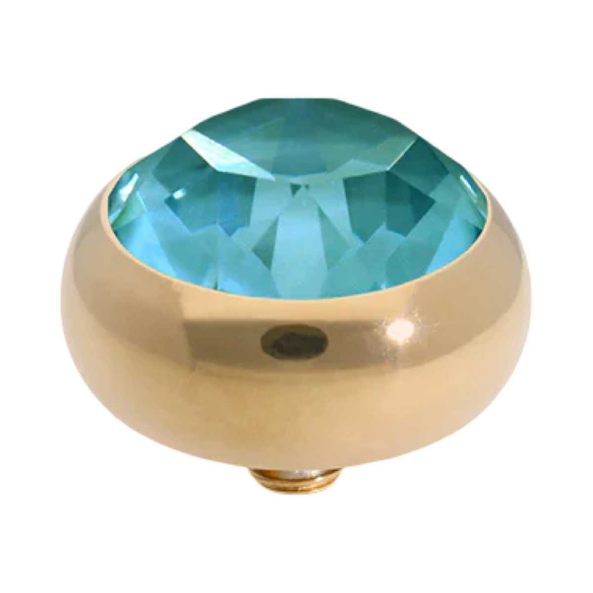 QUDO Sesto Crystal Jewelry Topper | Gold