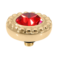 QUDO Ghiare Crystal Jewelry Topper – Gold
