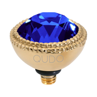 QUDO Fabero Crystal Jewelry Topper – Gold