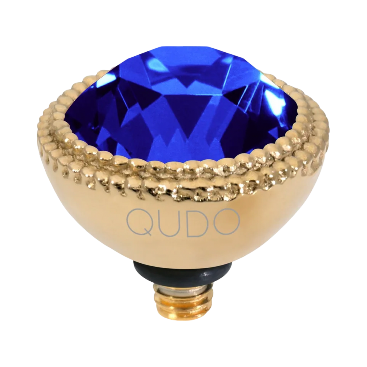 QUDO Fabero Crystal Jewelry Topper – Gold