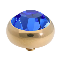 QUDO Sesto Crystal Jewelry Topper | Gold