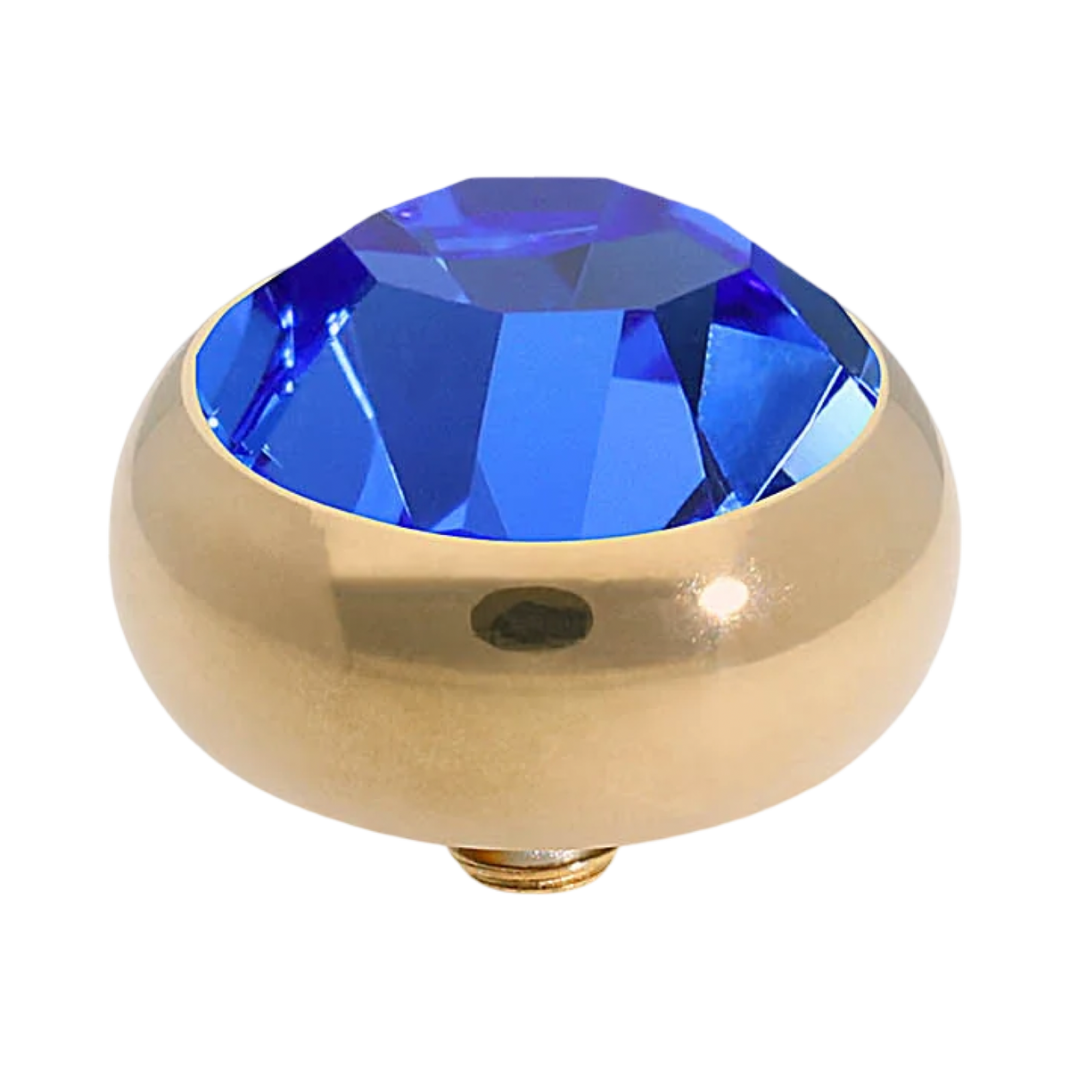 QUDO Sesto Crystal Jewelry Topper | Gold
