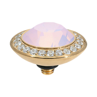 QUDO Tondo Deluxe Interchangeable Jewelry Topper | Gold