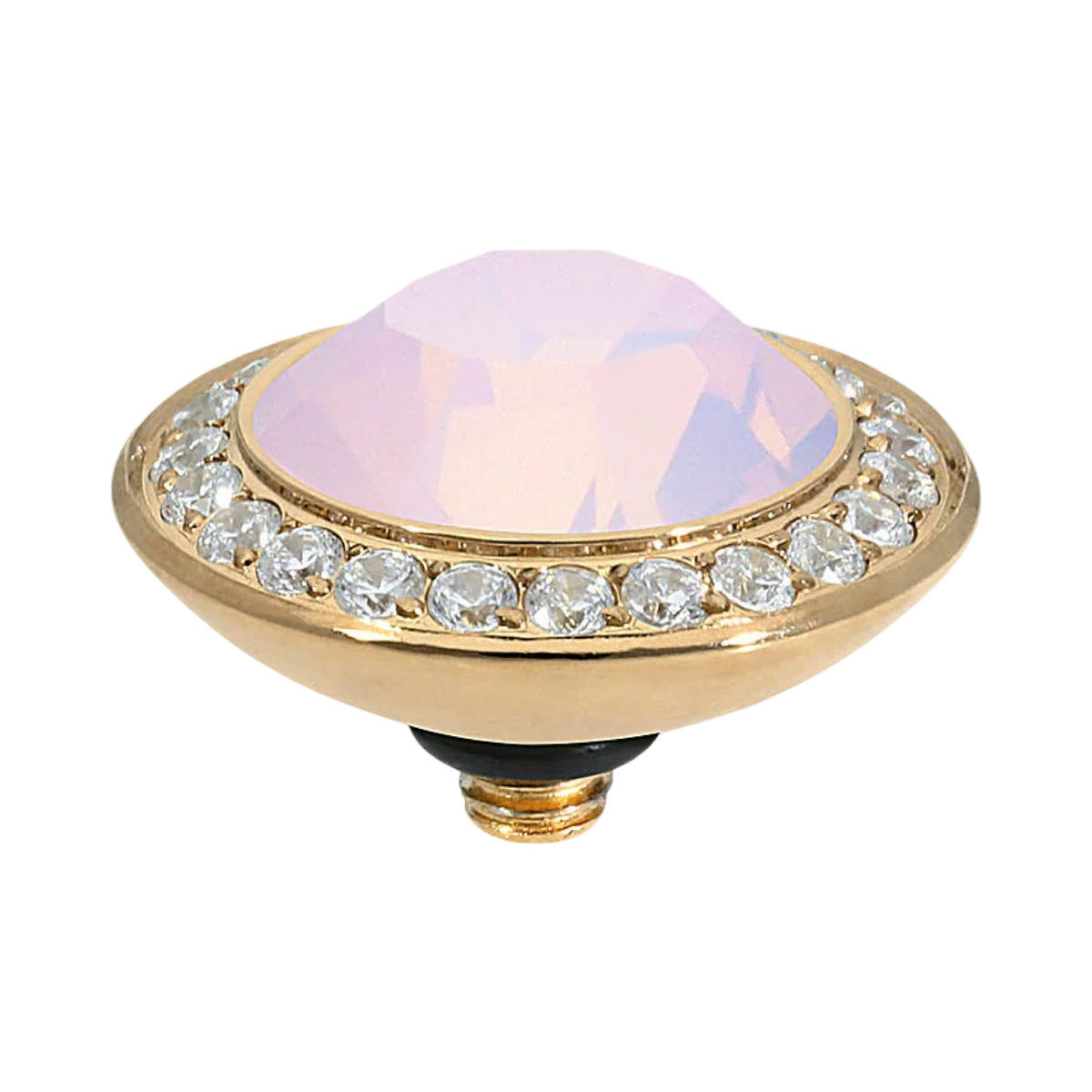 QUDO Tondo Deluxe Interchangeable Jewelry Topper | Gold