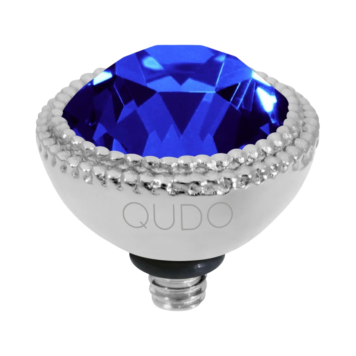 QUDO Fabero Crystal Jewelry Topper – Silver