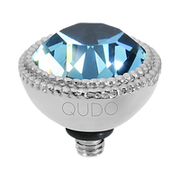 QUDO Fabero Crystal Jewelry Topper – Silver