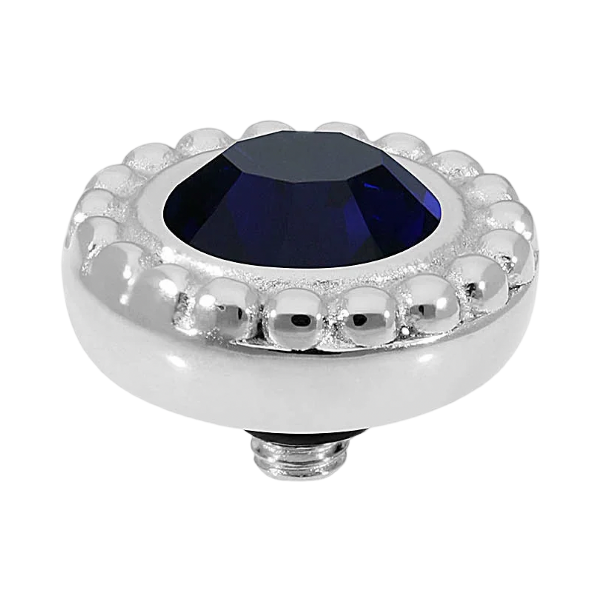 QUDO Ghiare Crystal Jewelry Topper – Silver