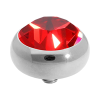 QUDO Sesto Crystal Jewelry Topper – Silver
