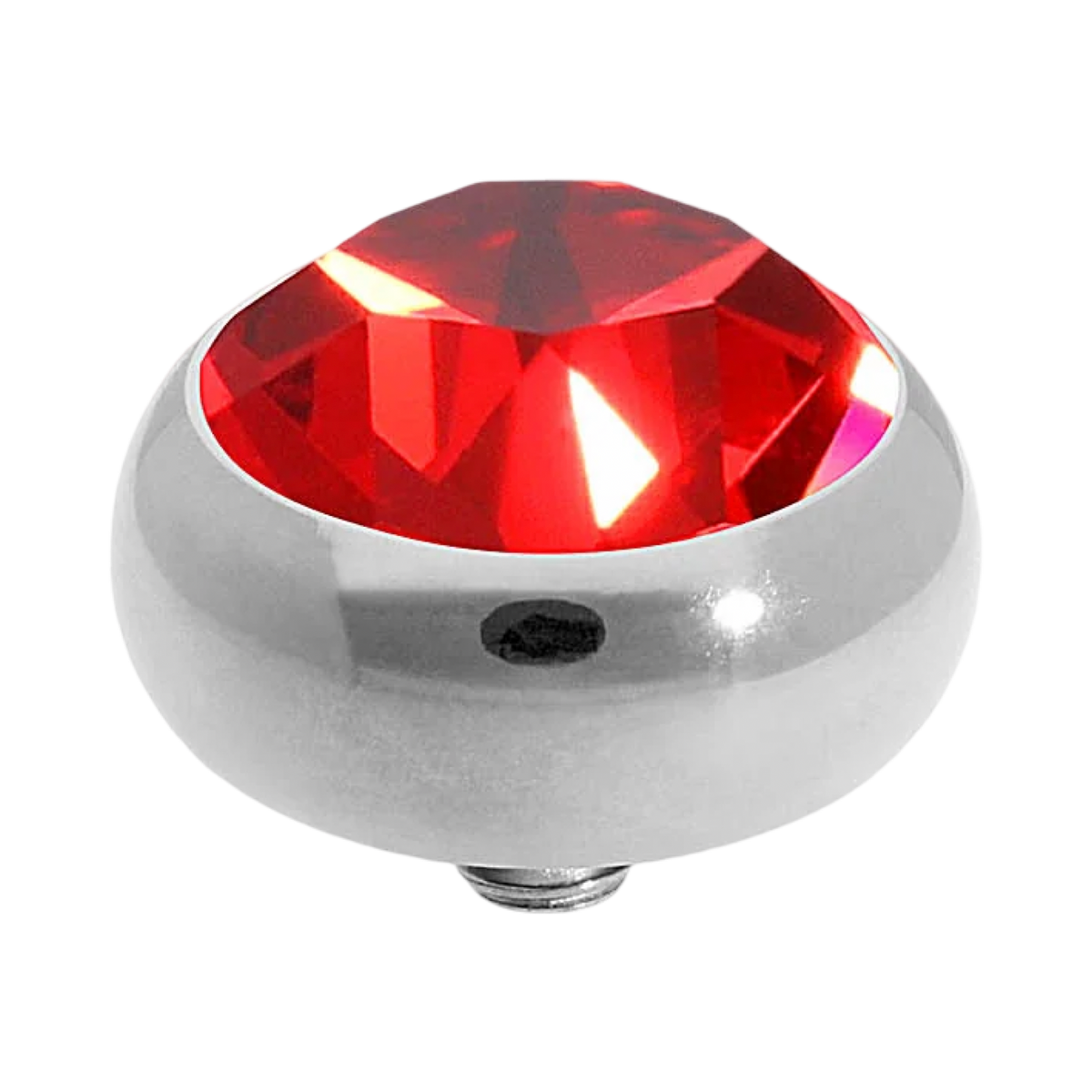 QUDO Sesto Crystal Jewelry Topper – Silver