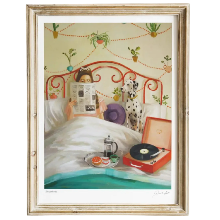 Janet Hill Houseplants Fine Art Print