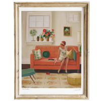 Janet Hill Ladybug Fine Art Print