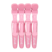Mermade Grip Clips, sectioning clips, hair sectioning clips, styling clips, blow dry clips, curling clips, crimping clips, pink hair clips, hair styling accessories, lightweight hair clips, strong hair clips