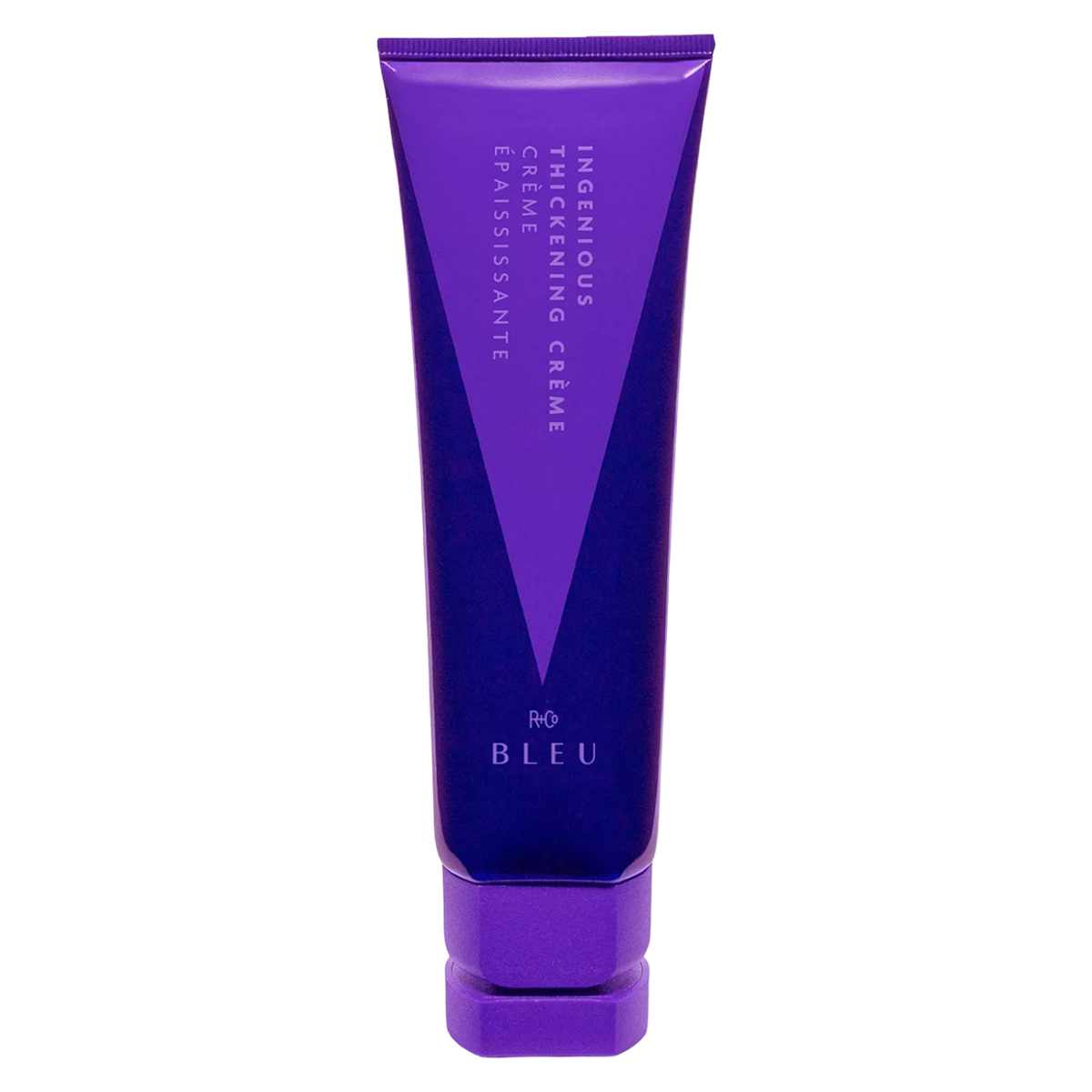 R+Co BLEU Ingenious Thickening Crème 4.2 oz luxury volumizing styling cream for fuller-looking hair.