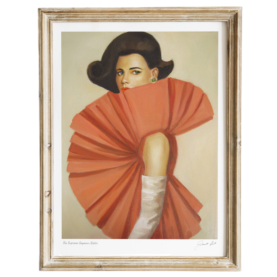 Supreme Seymour Sister Janet Hill Art Print