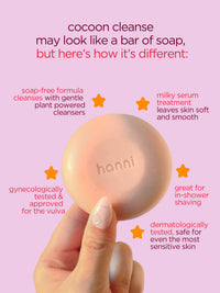 Hanni Cocoon Cleanse | 4-in-1 Solid Serum Body Cleanser