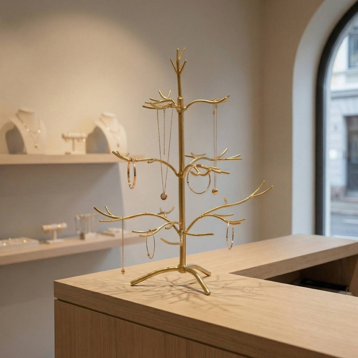 Ornament Trees: Gold / 36"