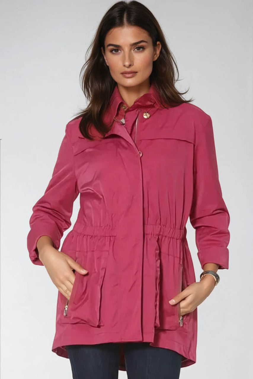 ciao milano waterproof rain jacket style anna