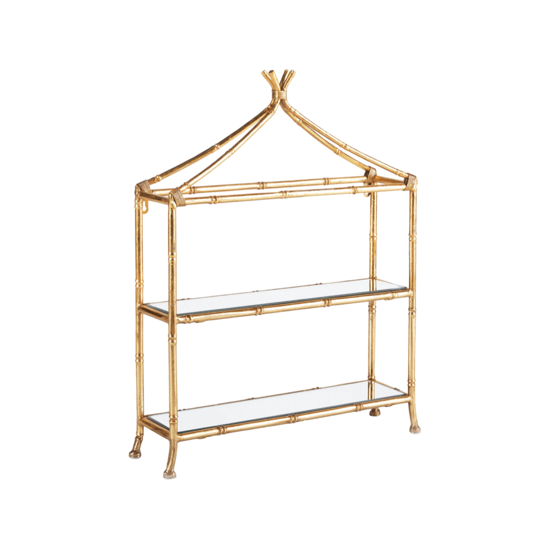 Napa Home & Garden Daphne Curio | Two Shelf