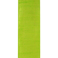 Regal Stripe Ribbon in Lime & Fuchsia | 2.5”