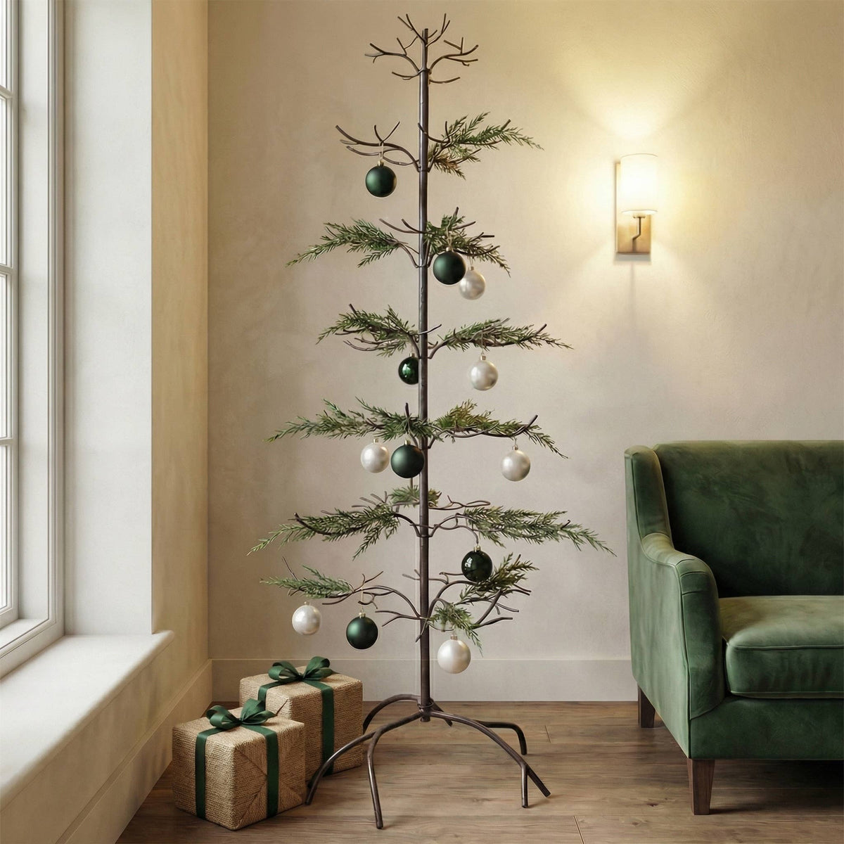 Ornament Trees: Gold / 36"