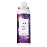 flexible hairspray, R+Co OUTER SPACE, flexible hold hairspray, hairspray for layering, styling hairspray, travel-size hairspray, all hair types hairspray, versatile hairspray, hair styling spray, reworkable hairspray, non-stiff hairspray, flexible hold for styling, R+Co hairspray

