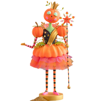 glittterville fairy gourdmother queen pumpkin halloween decor 
